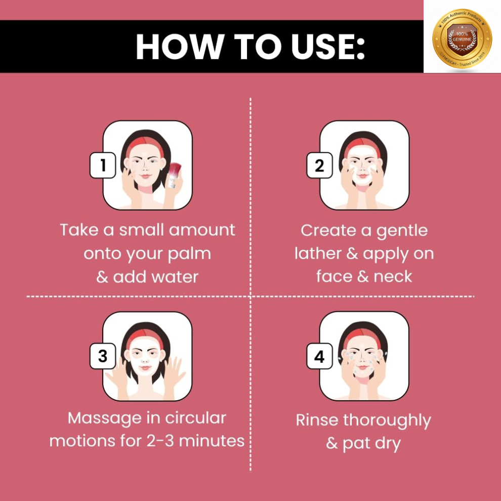 Ethiglo Face Wash, 200ml