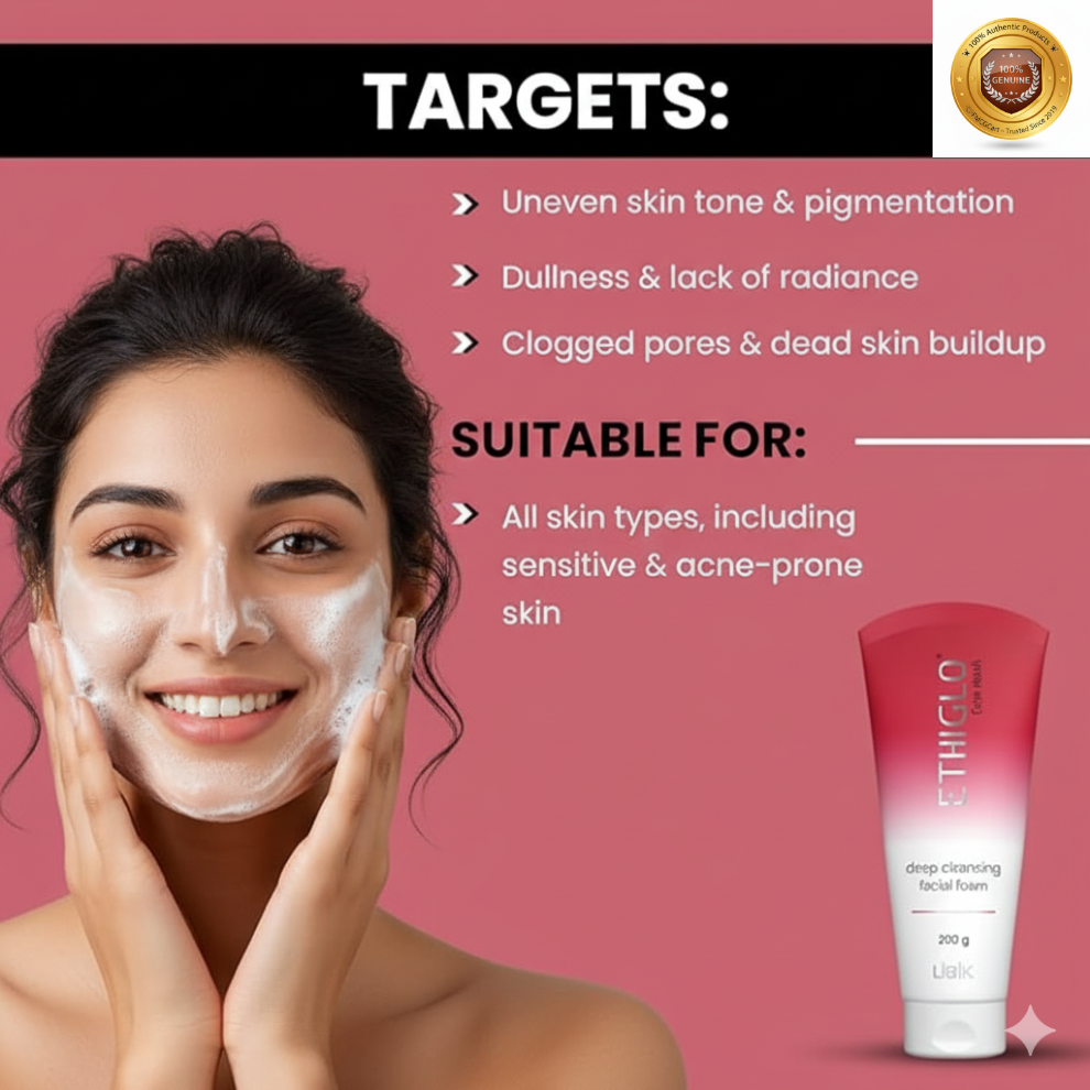 Ethiglo Face Wash, 200ml