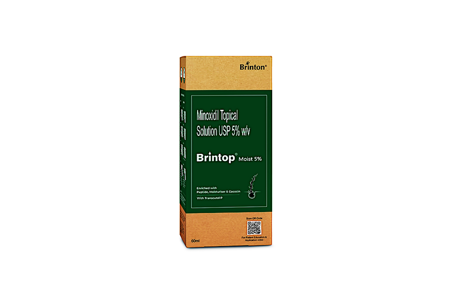Brintop Moist 5% Solution, 60ml