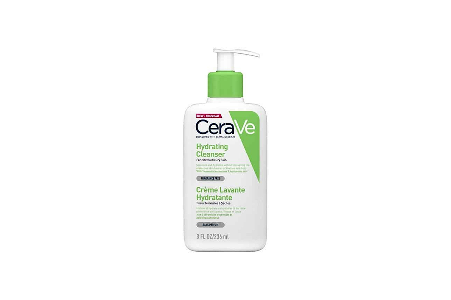CeraVe Hydrating Cleanser For Normal to Dry Skin, 236ml