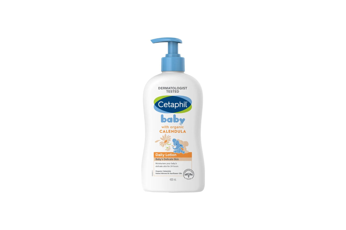 Cetaphil Baby Daily Lotion with Organic Calendula, 400ml