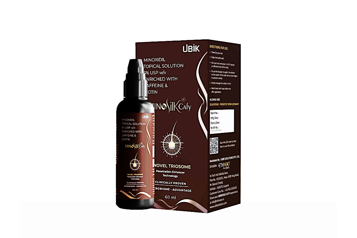 Minosilk Cafy 5% Solution, 60ml