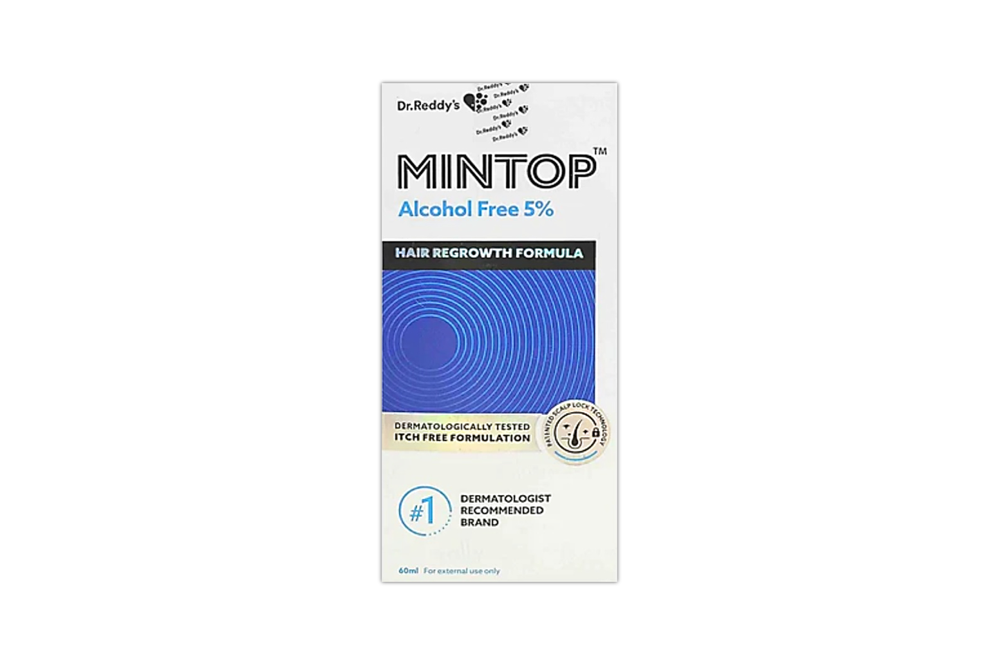 Mintop Alcohol Free 5% Solution, 60ml