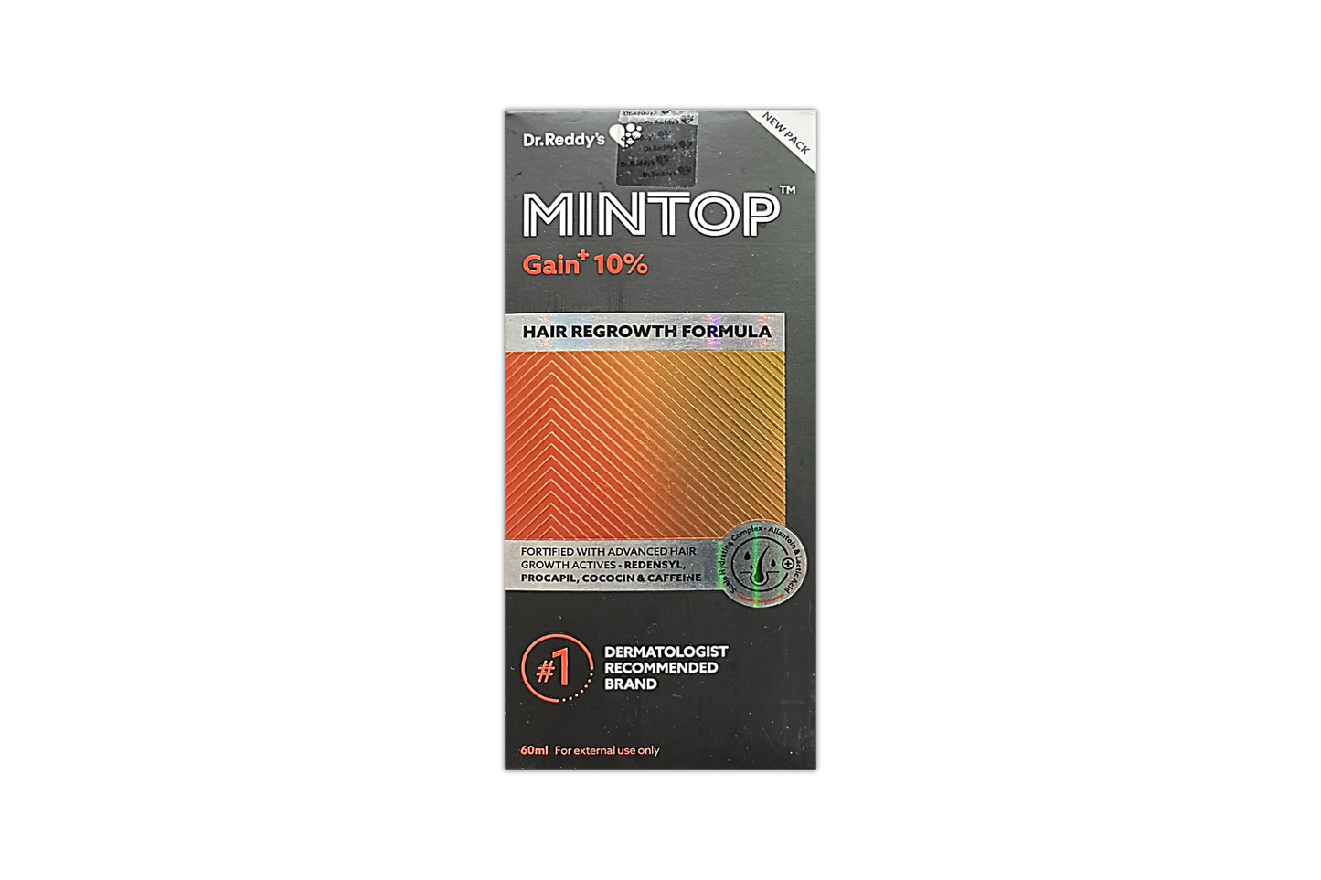 Mintop Gain+ 10% Solution, 60ml