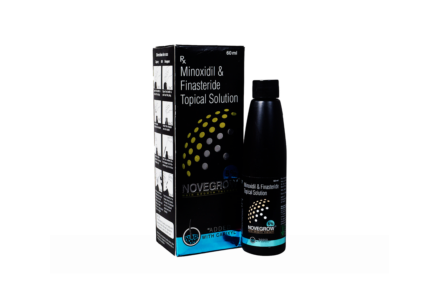 Novegrow 5% Topical Solution, 60ml