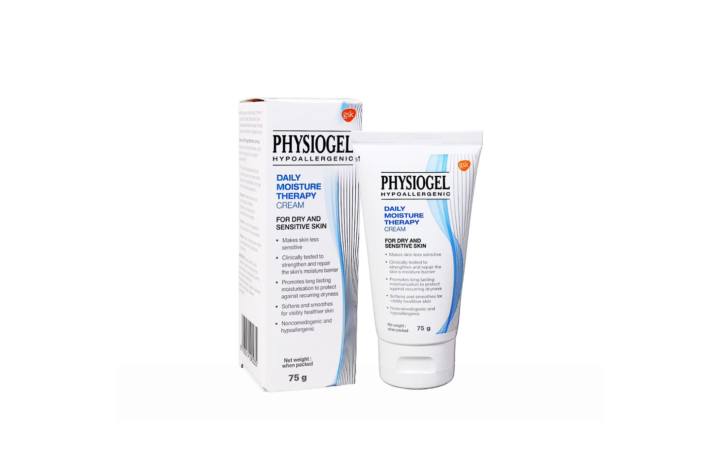 Physiogel Hypoallergenic Daily Moisture Therapy Cream, 75gm