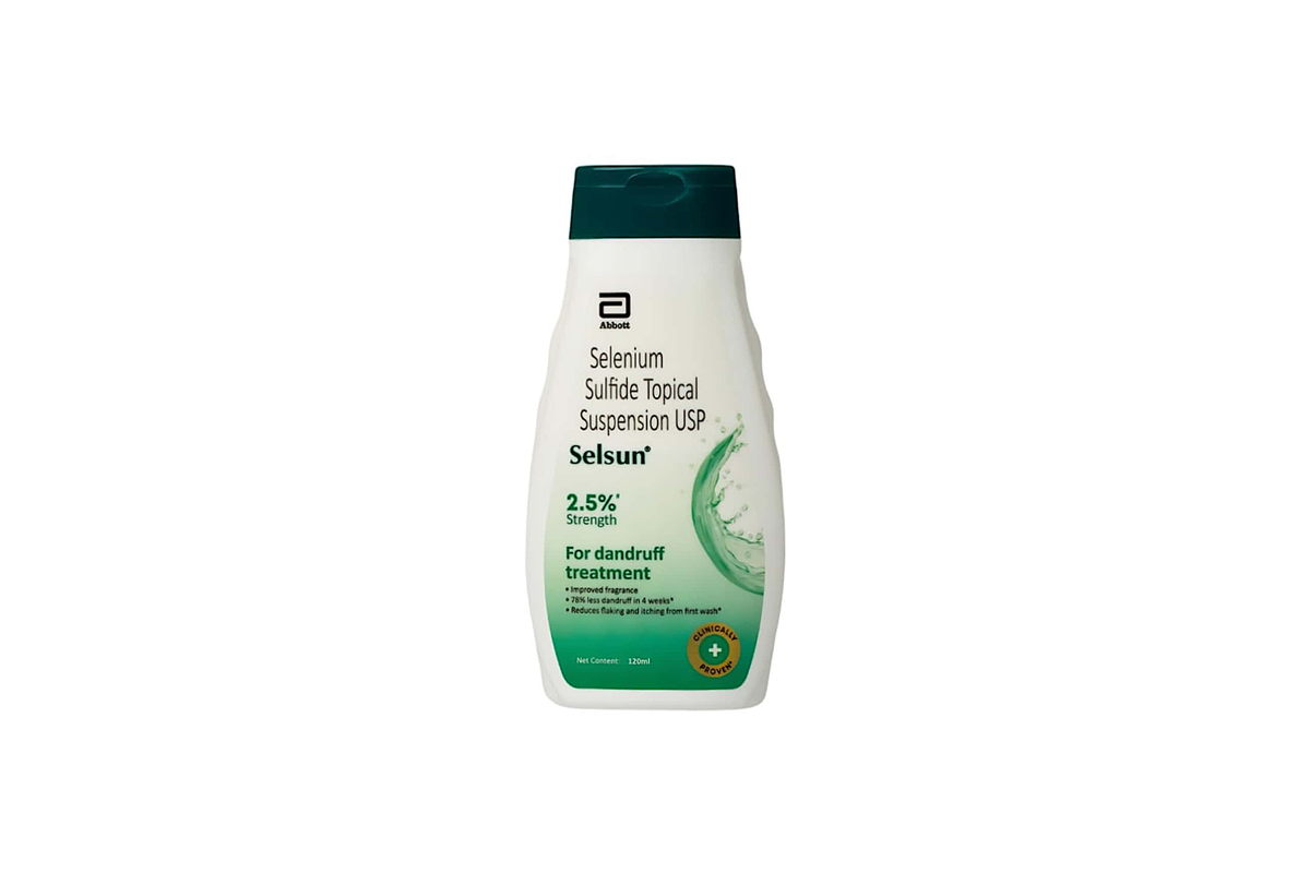 Selsun Dandruff Treatment Shampoo, 120ml