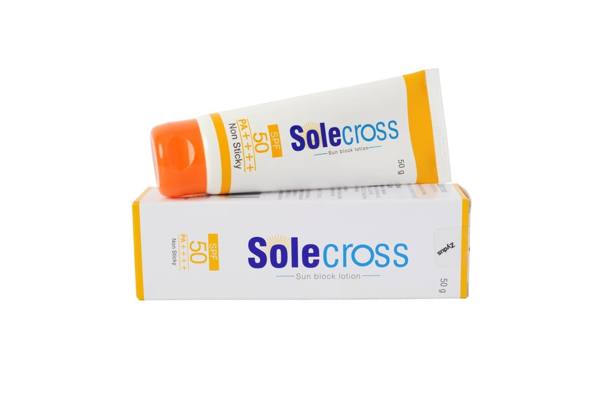 Solecross Sun Block Lotion SPF50+, 50gm