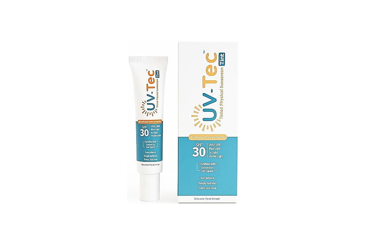 UV-Tec Tinted Physical Sunscreen SPF30+, 30gm