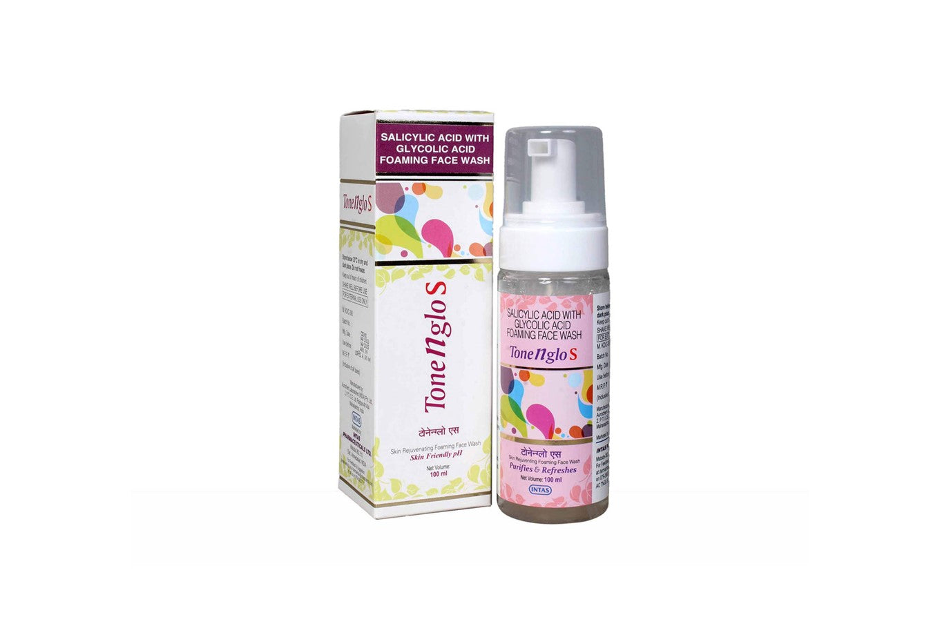 Tonenglo S Foaming Face Wash, 100ml