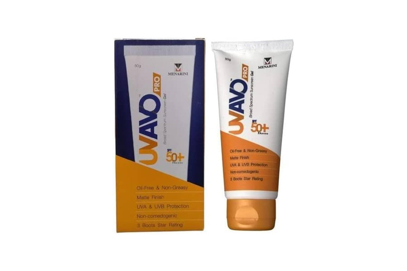 UVAVO Pro SPF50+ Sunscreen Gel, 50gm
