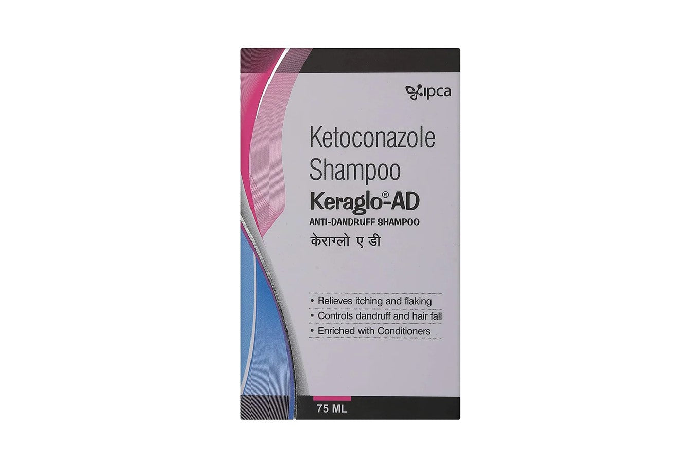 Keraglo-AD Anti Dandruff Shampoo, 75ml (Pack of 2)
