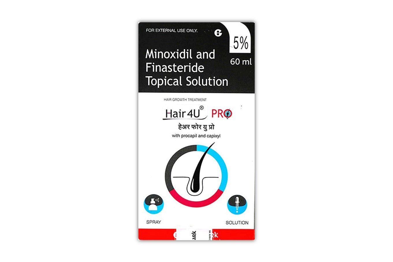 Hair4U PRO 5% Solution, 60ml