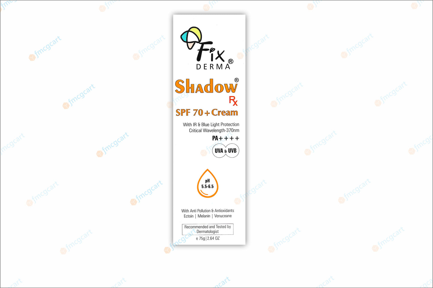 Shadow Sunscreen Cream SPF70+, 75gm