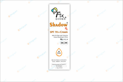 Shadow Sunscreen Cream SPF70+, 75gm
