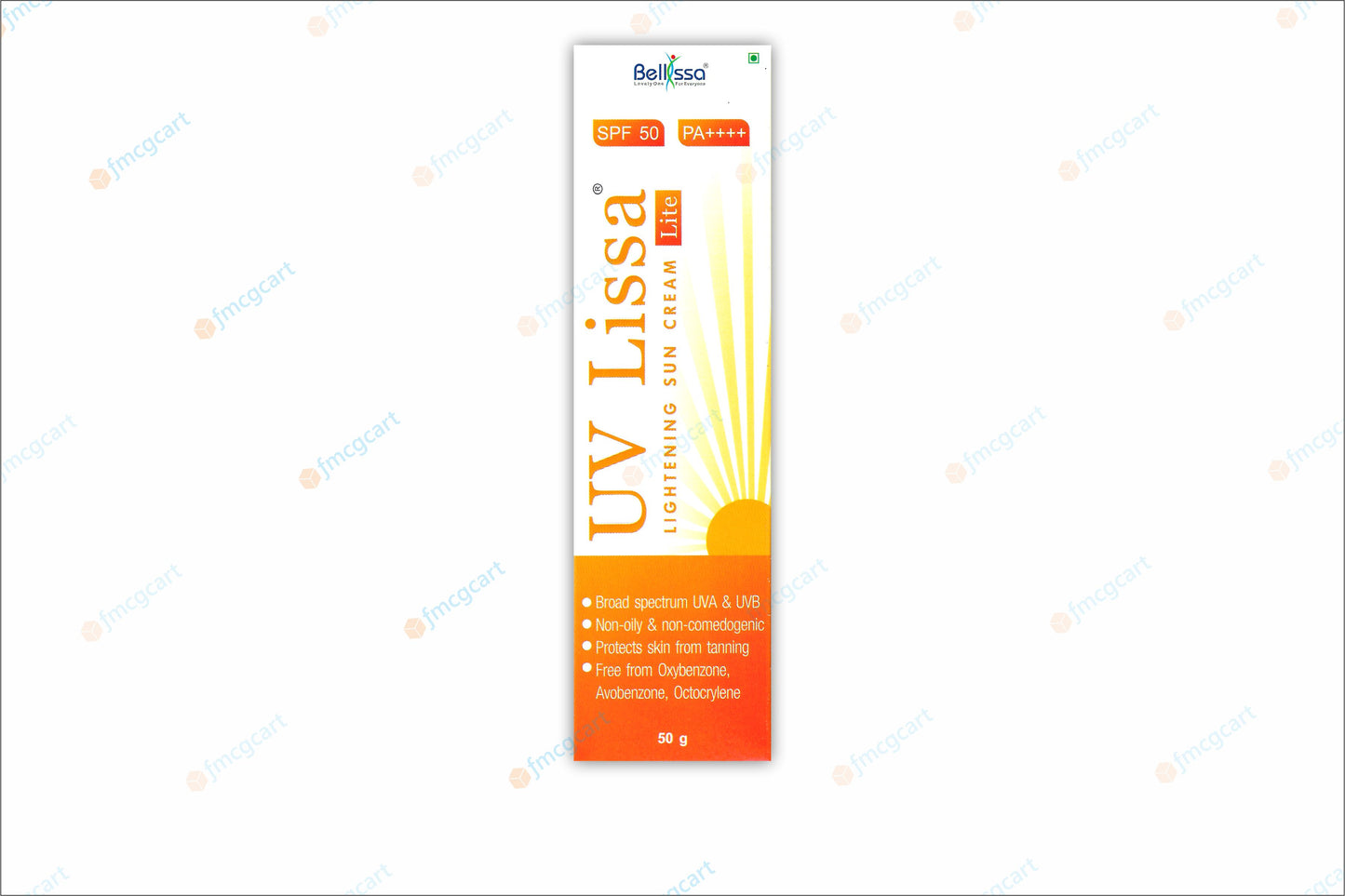 UV Lissa Lite Lightning Sun Cream SPF50+, 50gm