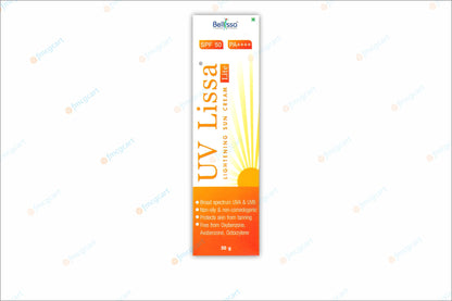 UV Lissa Lite Lightning Sun Cream SPF50+, 50gm