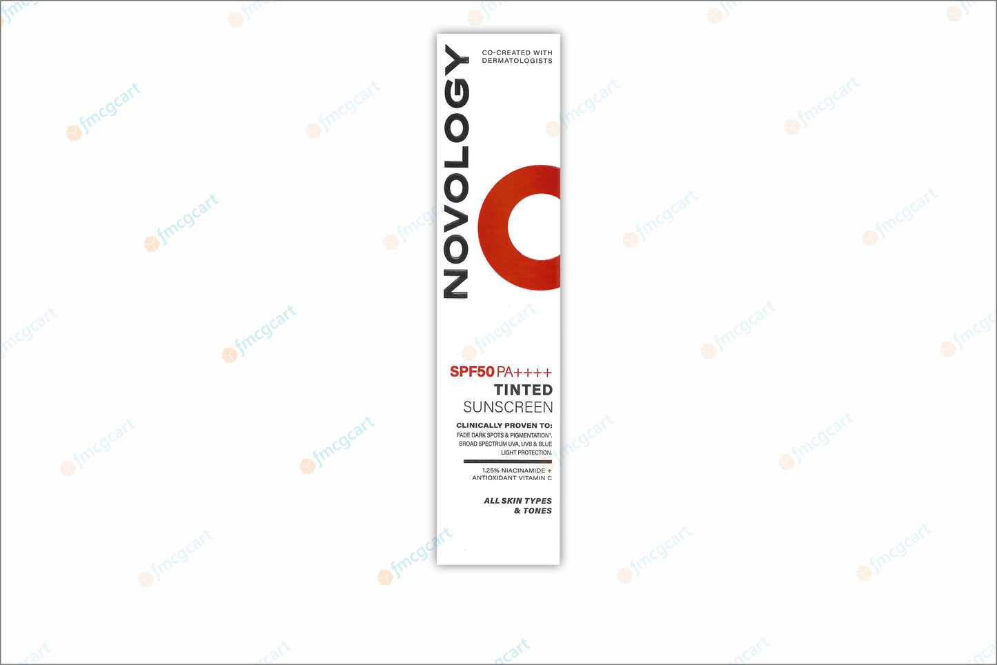Novology Tinted Sunscreen SPF50+, 50gm
