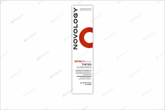 Novology Tinted Sunscreen SPF50+, 50gm