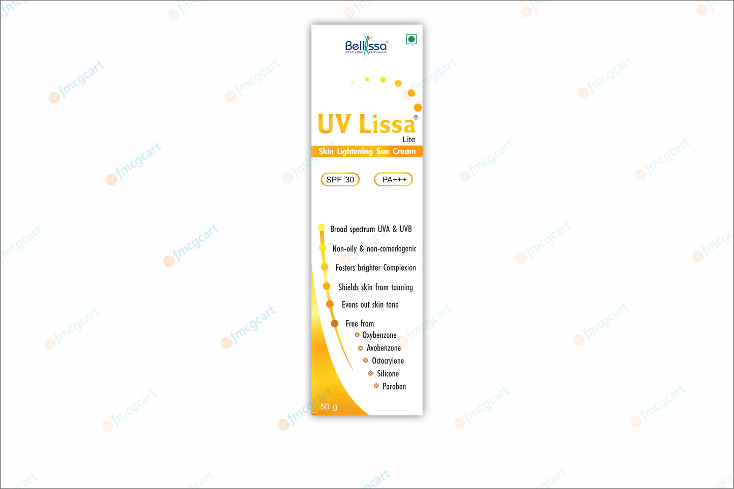 UV Lissa Lite Sun Cream SPF 30+, 50gm