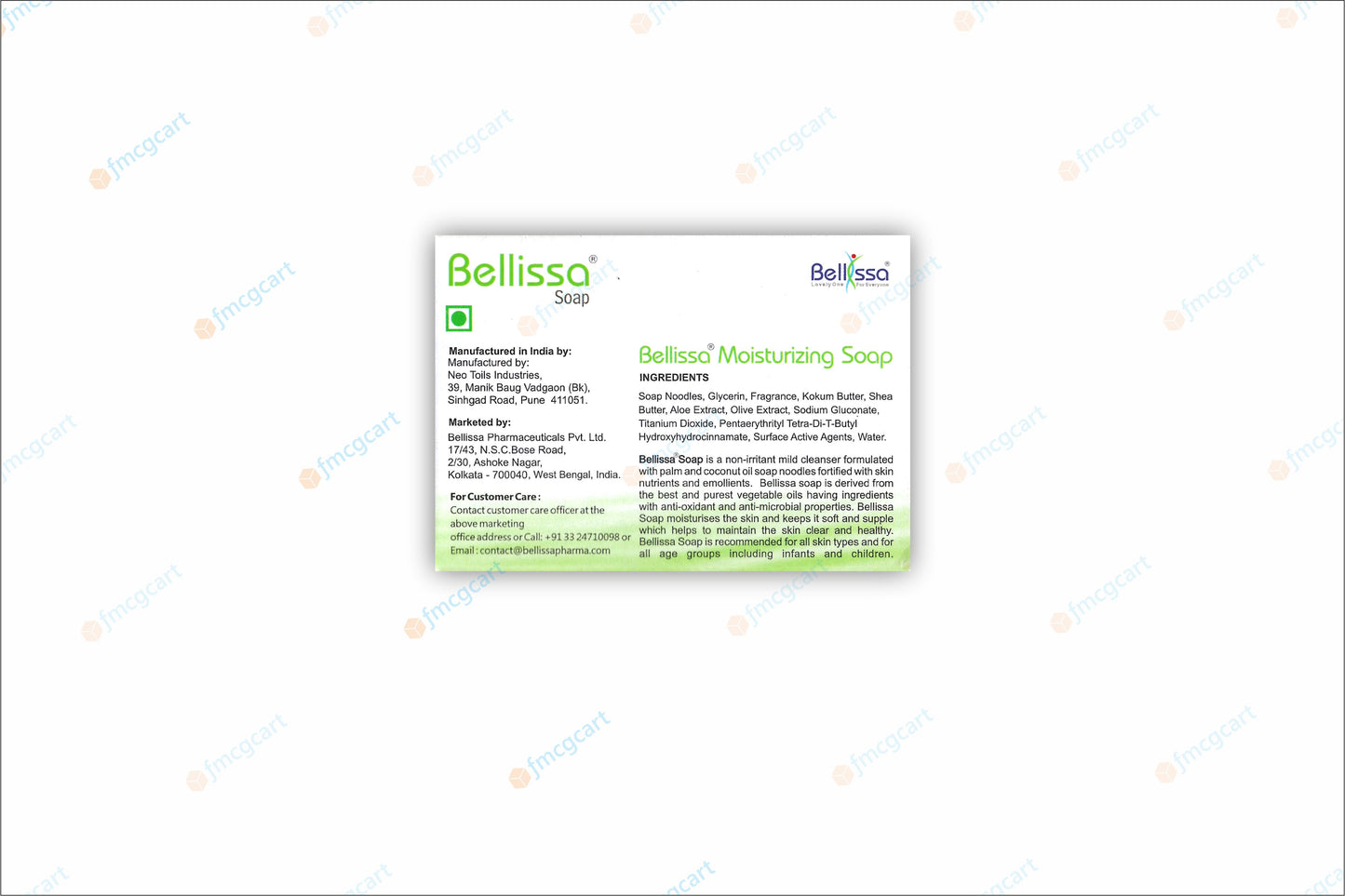 Bellissa Soap, 75gm (Pack of 2)