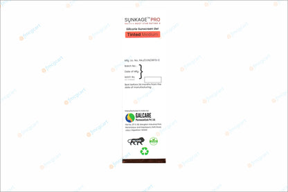 Sunkage Pro Silicon Sunscreen Gel SPF80+, 50ml