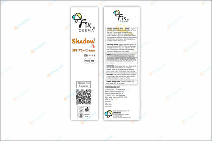 Shadow Sunscreen Cream SPF70+, 75gm