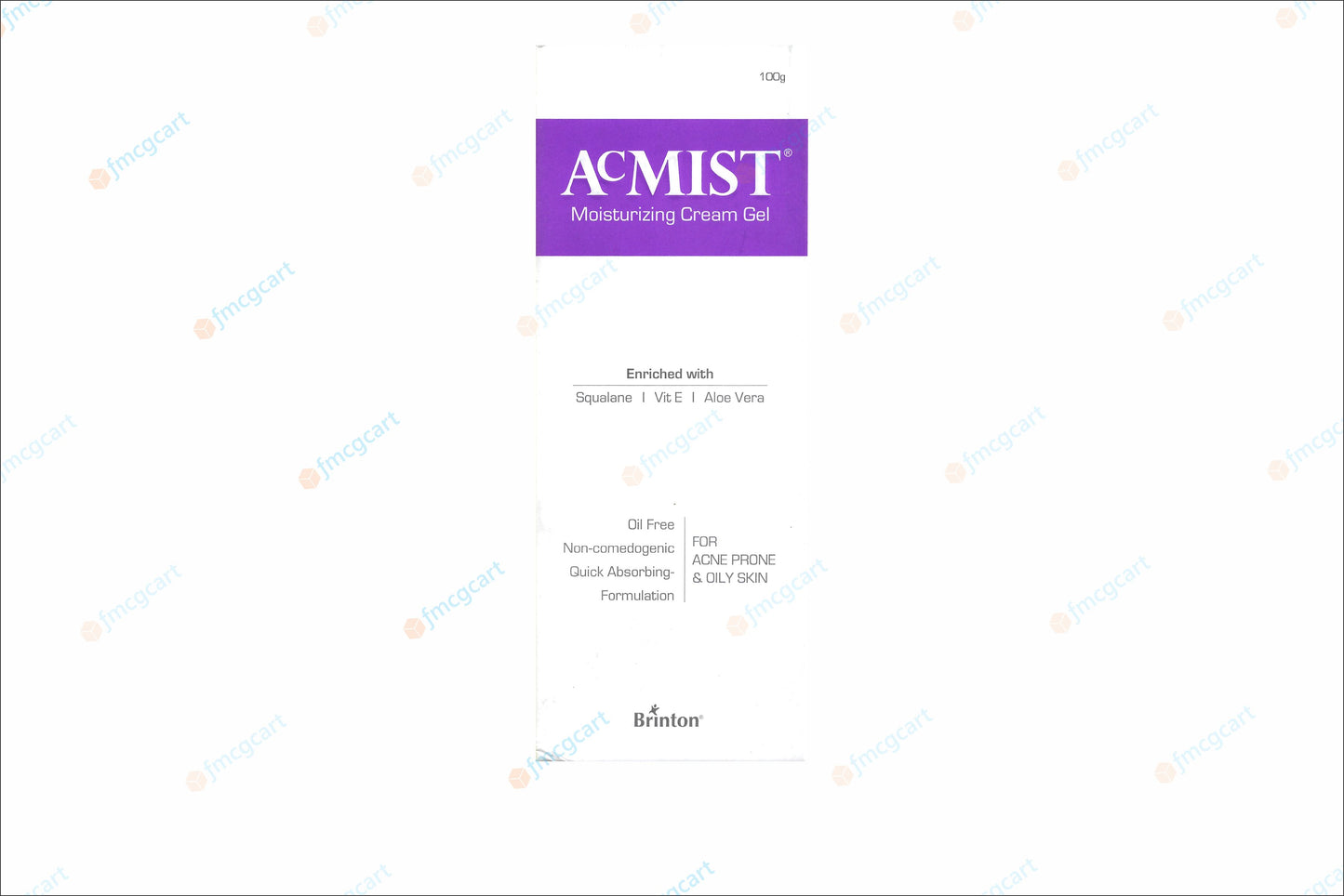 Acmist Mosturizing Cream Gel 100gm