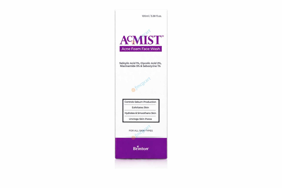 Acmist Acne Foam Face Wash, 100ml