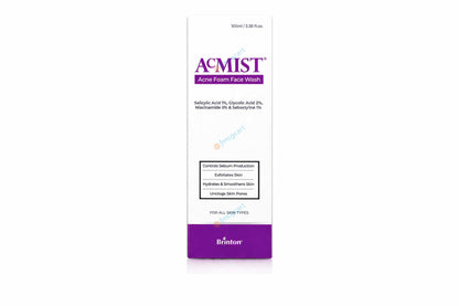 Acmist Acne Foam Face Wash, 100ml