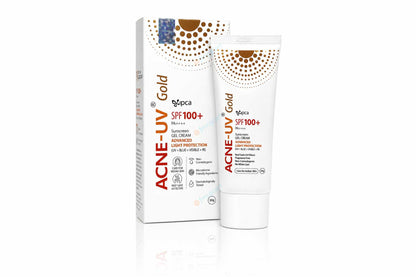 Acne UV Gold Sunscreen Gel Cream SPF100+, 30gm