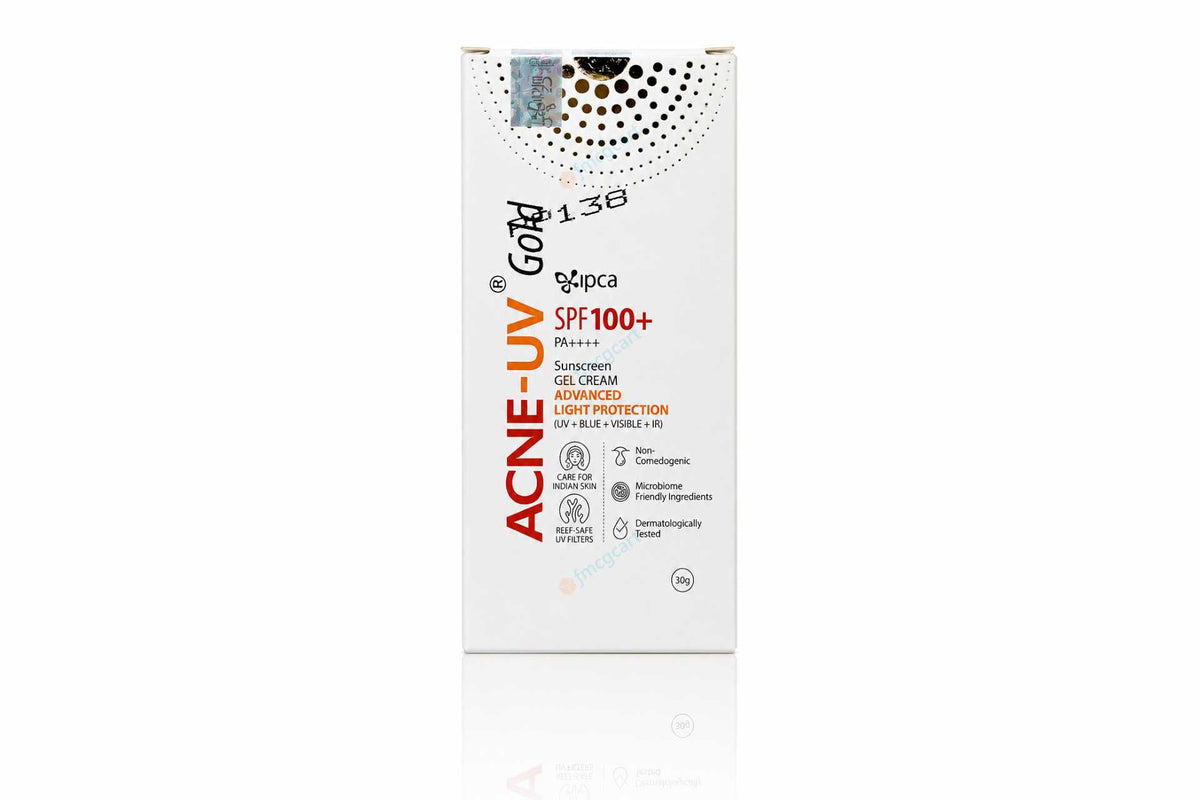 Acne UV Gold Sunscreen Gel Cream SPF100+, 30gm