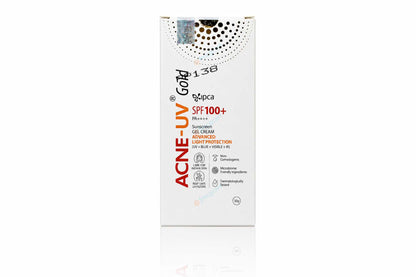 Acne UV Gold Sunscreen Gel Cream SPF100+, 30gm