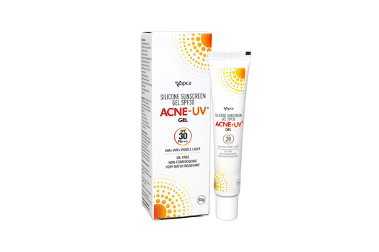 Acne UV Gel SPF30+. 30gm