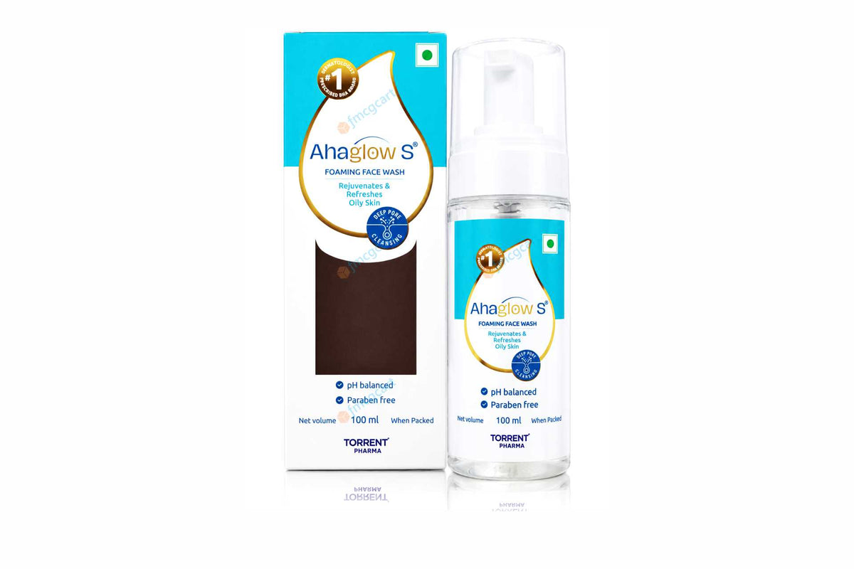 Ahaglow S Foaming Face Wash, 100ml