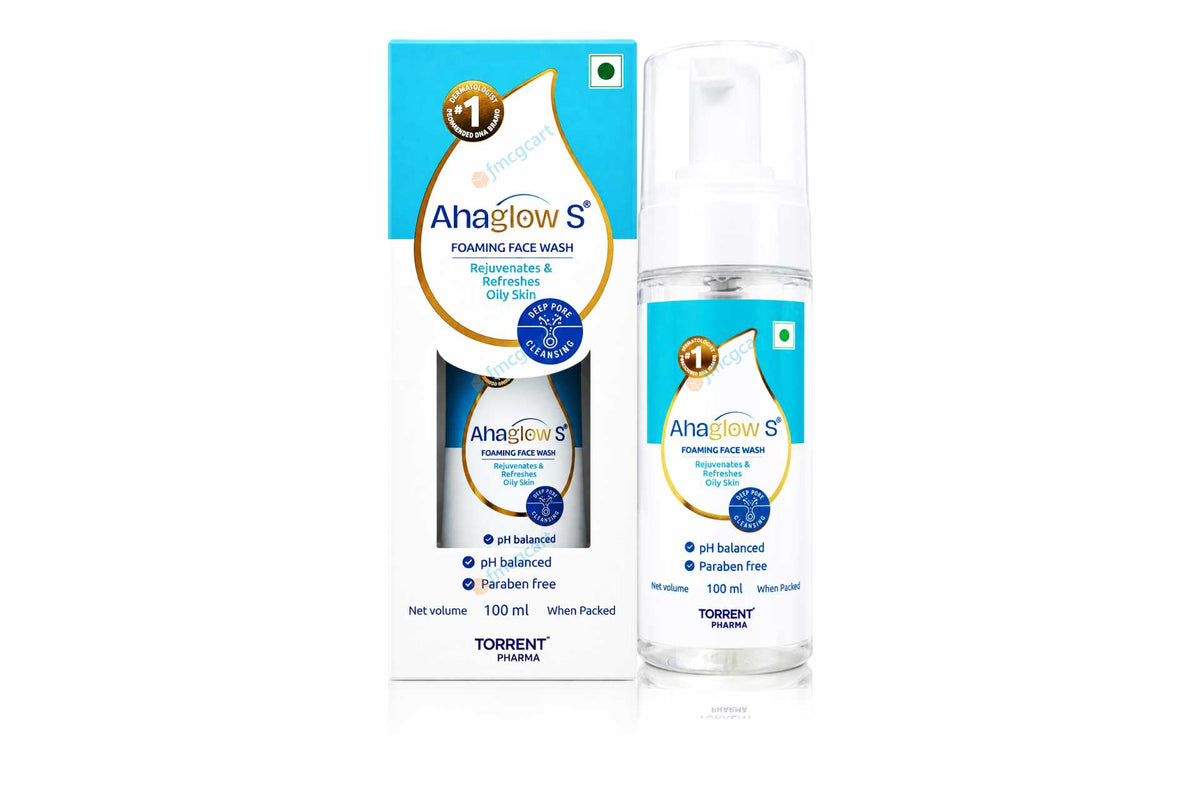 Ahaglow S Foaming Face Wash, 100ml