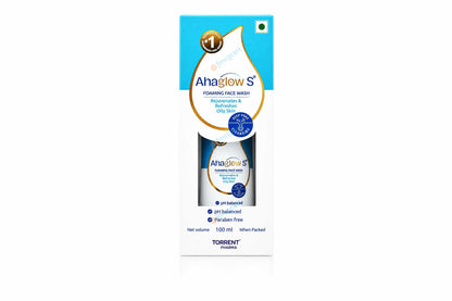 Ahaglow S Foaming Face Wash, 100ml