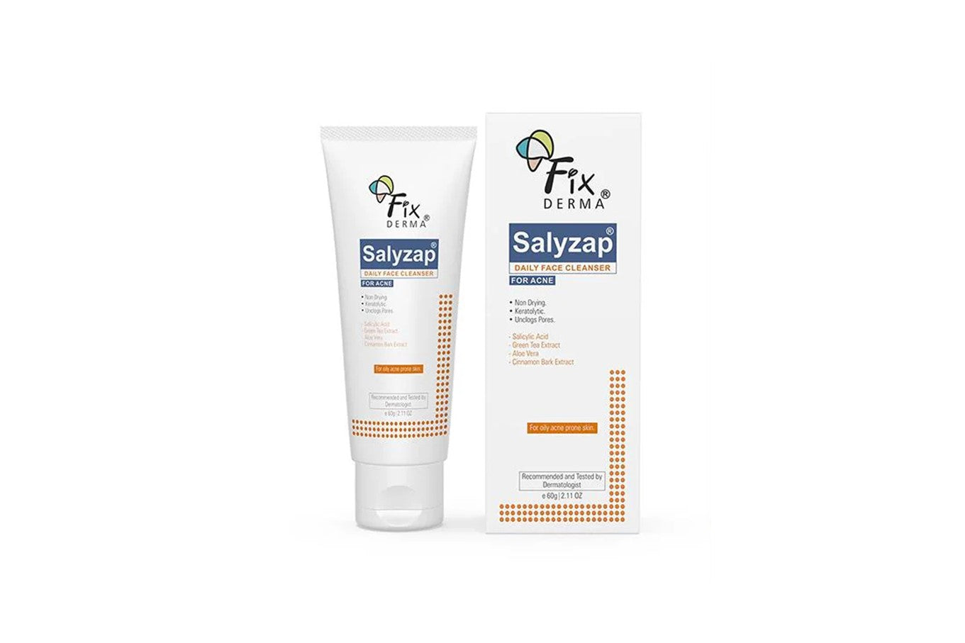 FixDerma Salyzap Daily Face Cleanser 60gm