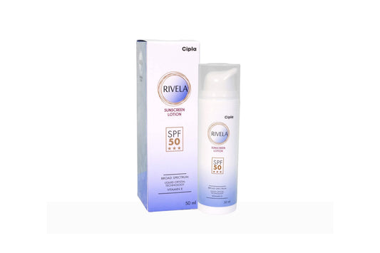 Rivela Sunscreen Lotion SPF50+ 50ml