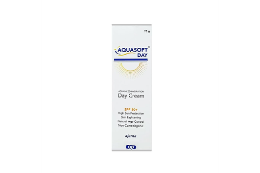 Aquasoft Day Cream SPF50+, 75gm