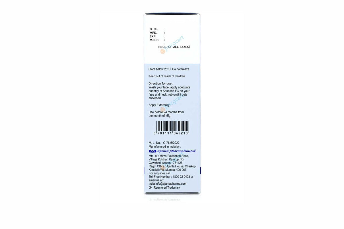 Aquasoft FC Advance Facial Cream, 100gm