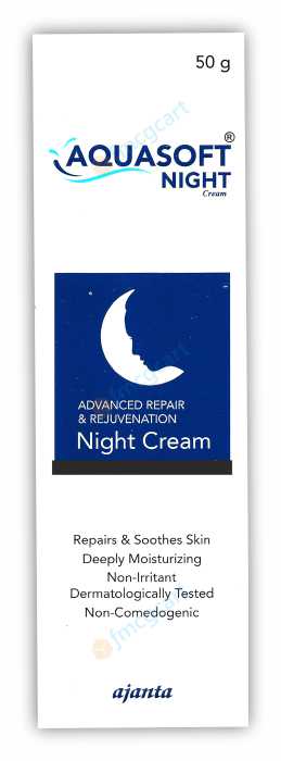 Aquasoft Night Cream, 50gm