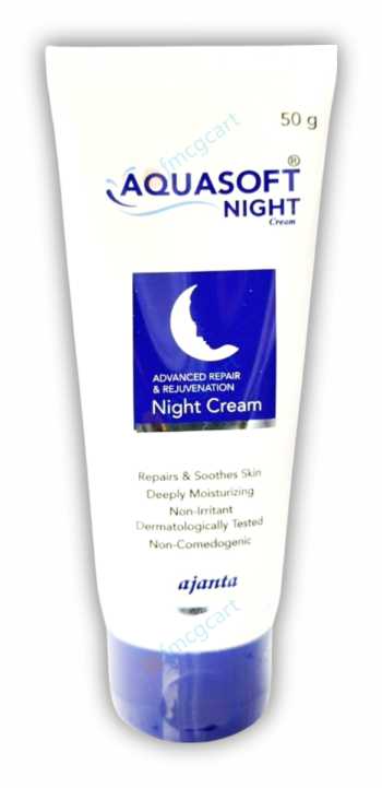 Aquasoft Night Cream, 50gm