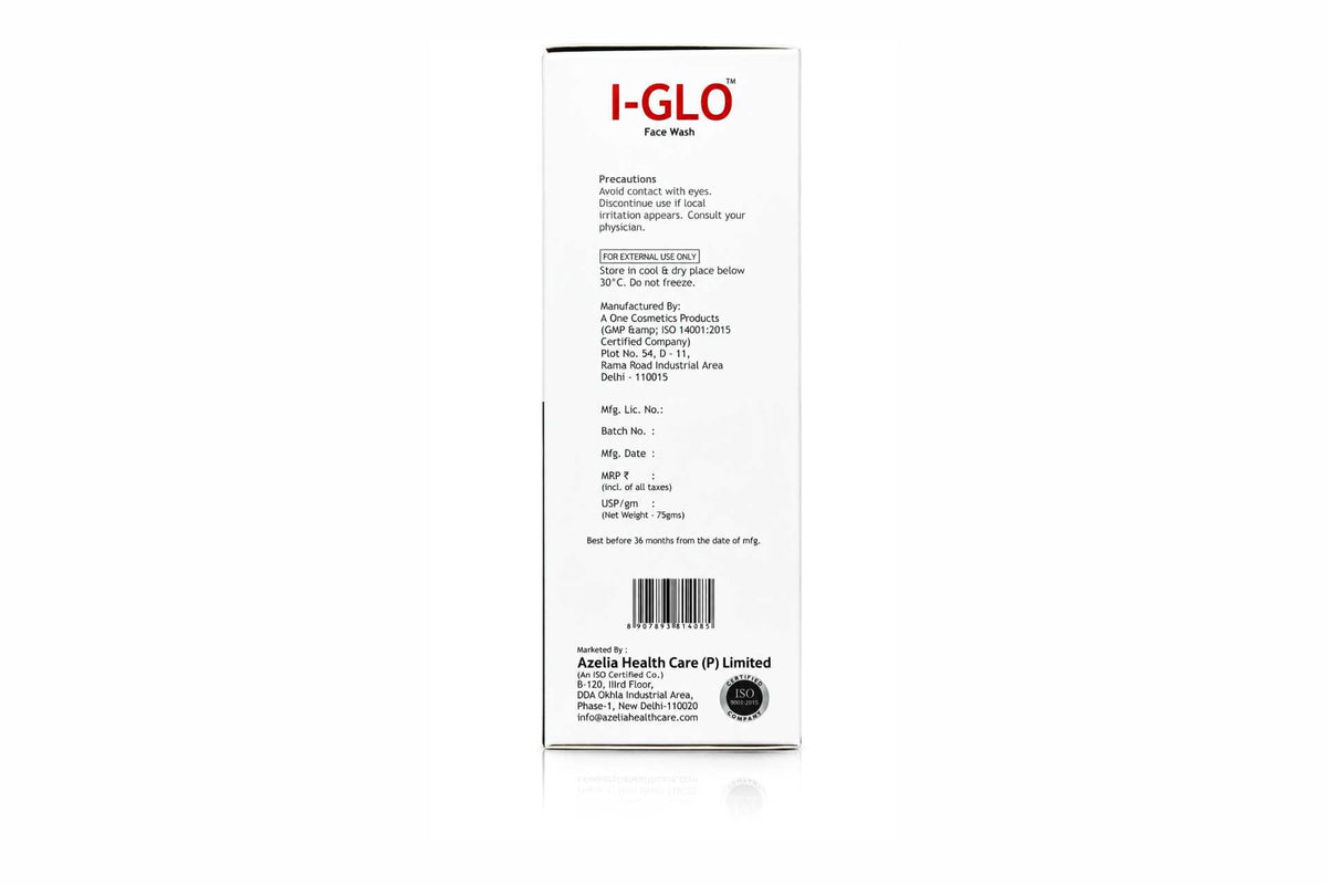 Azelia I-Glo Face Wash, 75gm