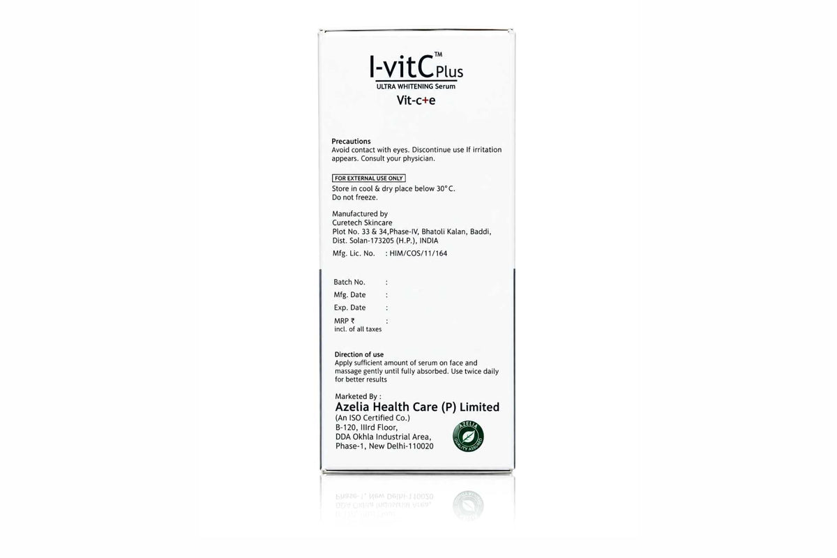Azelia I-VitC Plus Ultra Whitening Serum, 30ml