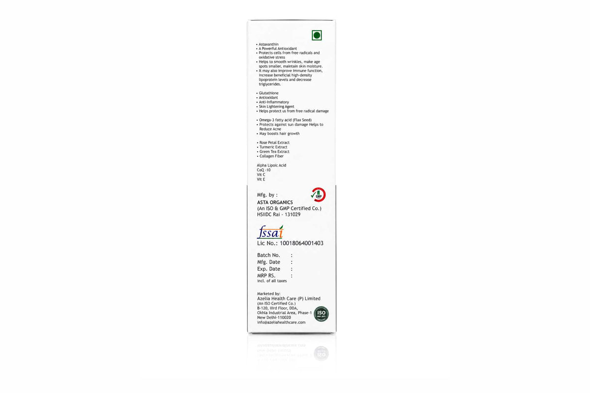 Azicare A Complete Nutrition for Skin Care, 30N
