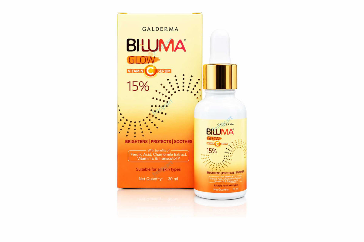 Biluma Glow Vitamin C Serum 15%, 30ml