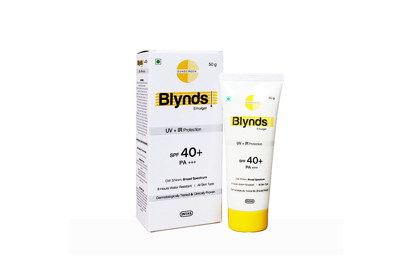 Blynds Sunscreen Emulel SPF40+, 50gm
