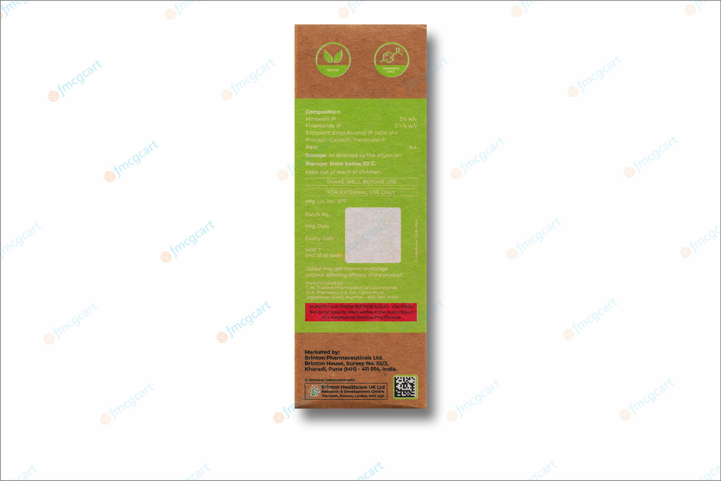 Brintop F Moist 5% Solution, 60ml