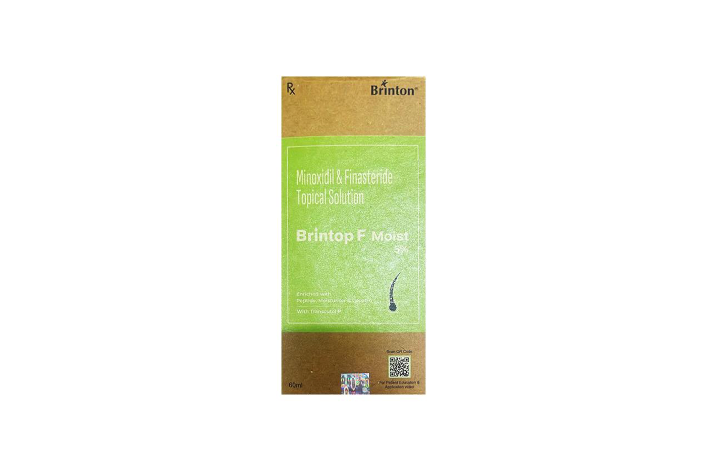 Brintop F Moist 5% Solution, 60ml